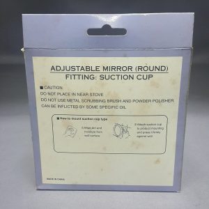 ADJUSTABLE MIRROR W/ SUCTION
