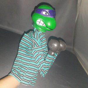 NINJA TURTLE PUNCHING PUPPET