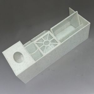 COSMETIC ORGANIZER W/ MIRROR