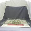 GLASS FRAME W/ FLOWER BIG