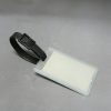 LUGGAGE TAG TRANSPARENT RECT.