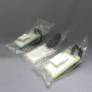 LUGGAGE TAG TRANSPARENT RECT.