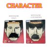 CHARACTER MUSTACHE 1 PC./CARD