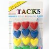 HEART PUSH PIN (12/CARD)