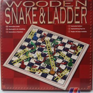 WOODEN SNAKE & LADDER
