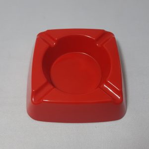 Red Melamine Ash Tray