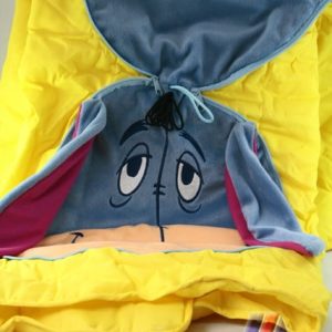 BLANKET POWER PUFF GIRLS YELLOW BUBBLES