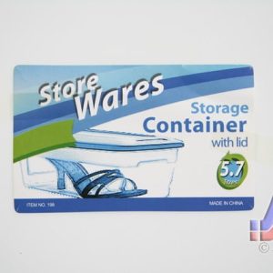 SHOE BOX STORAGE