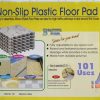 NON-SLIP PLASTIC FLOOR PAD
