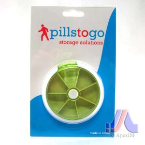 ROTARY PILL BOX (GREEN)