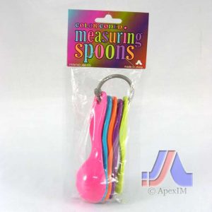 COLOR CODED MEASURING SPOONS