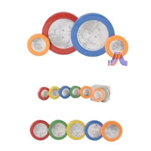 Color Round Ring Photo Frame S/5 Small