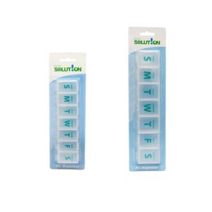 YourSolution Easy Push Pill Organizer