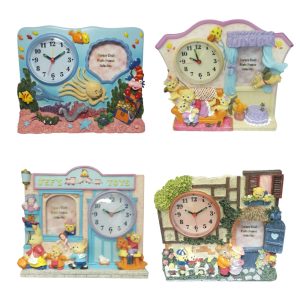 Fantasy Clock w/ Photo Frame