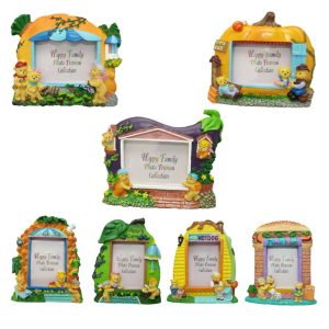 Teddies Food Stand Happy Family Photo Frame 3R (3.5 x 5 inches)