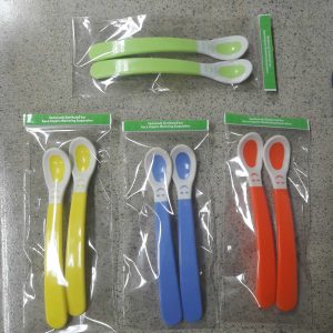 Kiddie Love Feeding Soft Spoon w/ Smile Prints