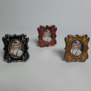 Colorful Mini Metal Keepsake Picture Frame