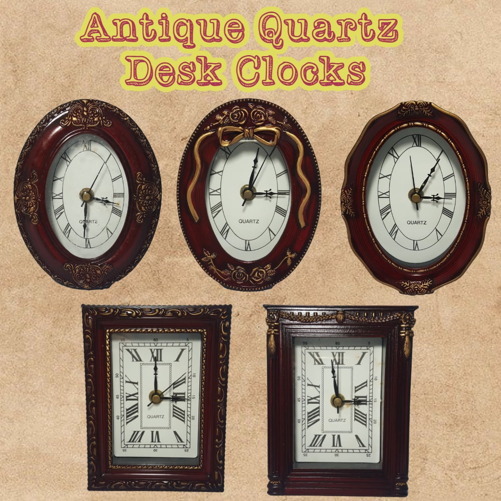 Antique Style Clock Clocks Apex Imports